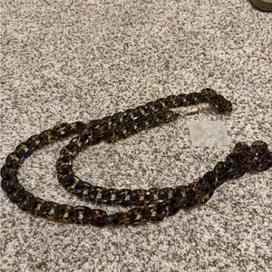 Tortoise Shell crossbody for cell phone